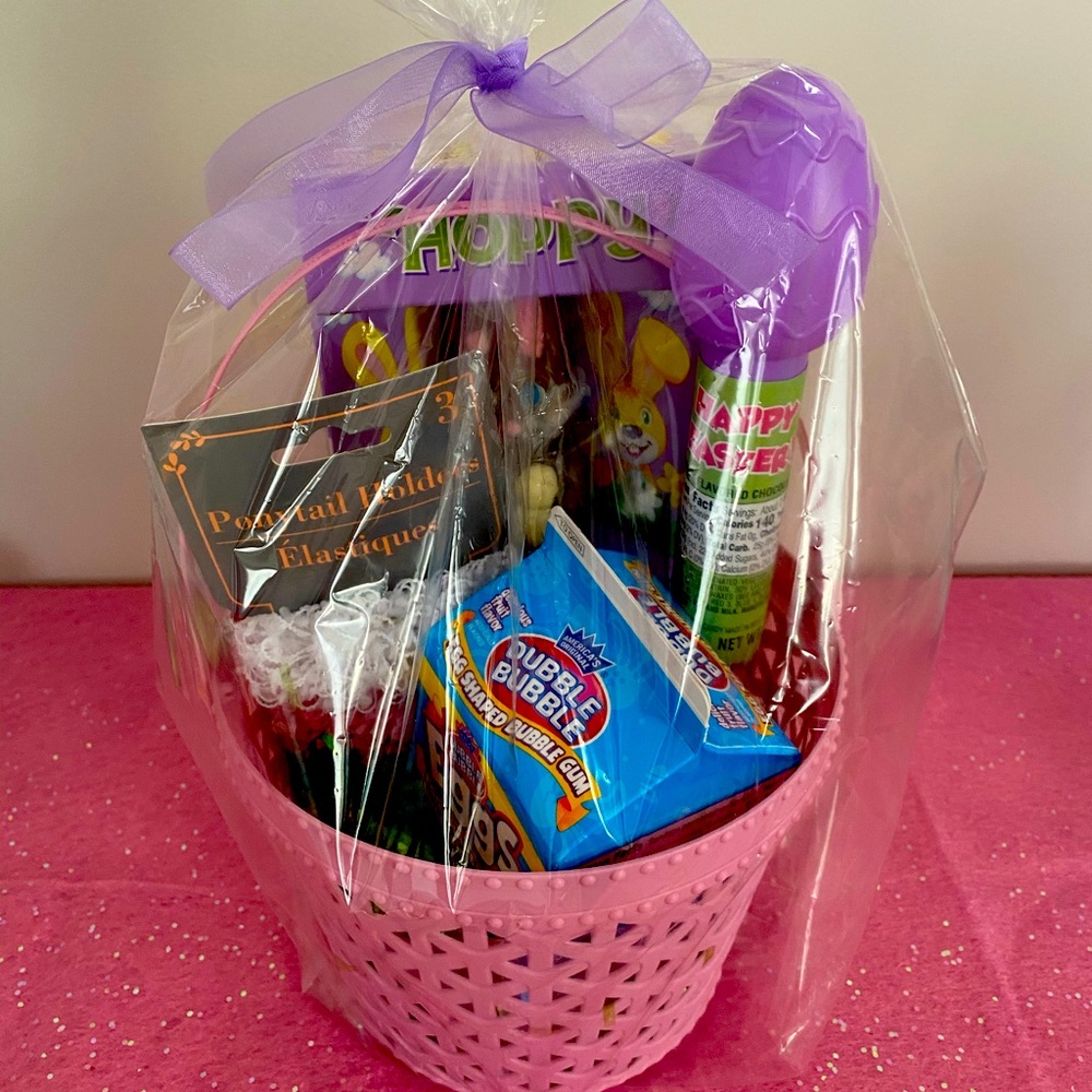 Easter basket filled boy or girl